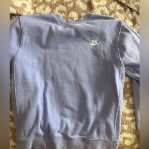 lavender nike crew , size small ,
